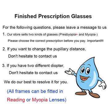 Vintage υπερμεγέθη τετράγωνα γυαλιά ανάγνωσης Anti Blue Light Γυναικείες Ανδρικές Τάσεις Οπτικά γυαλιά φινιρισμένα γυαλιά Hyperopia +2 +5