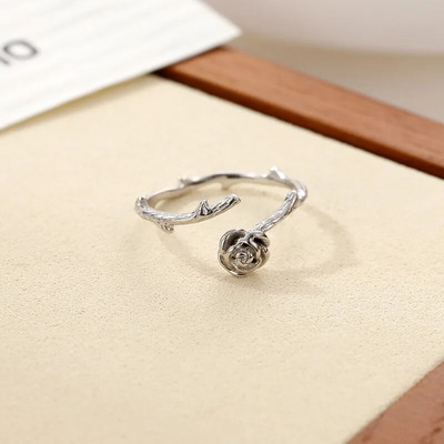 Trend Punk δαχτυλίδι με δυνατότητα αλλαγής μεγέθους για γυναίκες άντρες Κορίτσι Rock Vintage Creative Skeleton Hand Loop Gothic Finger Rings Δώρο κοσμήματα για πάρτι