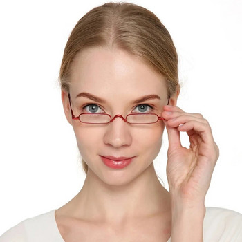 IENJOY Малки очила за четене с метална кутия Мъже Жени Очила за четене Мини преносими химикалки Очила за пресбиопия 2.0 1.0 1.5 2.5