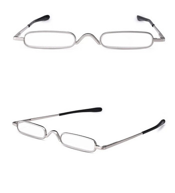 IENJOY Μικρά Γυαλιά Ανάγνωσης με Μεταλλική Θήκη Ανδρικά Γυναικεία Γυαλιά Ανάγνωσης Μίνι φορητό στυλό Πρεσβυωπικά γυαλιά 2.0 1.0 1.5 2.5