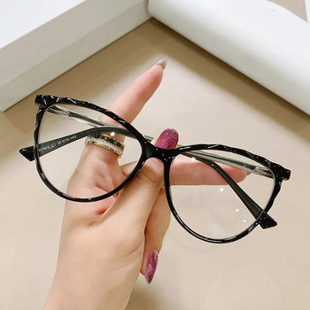 Модни луксозни прозрачни рамки за компютърни очила Жени Мъжки очила против синя светлина Маркови дизайнерски очила за оптични очила