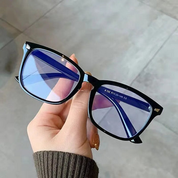 RUOBO Rivet Anti Blue Light Glasses Frame For Men, Women Transparent Optical Spectacle Eyewear Computer Blue Blocking Eyewear