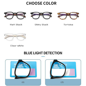Μοντέρνα γυαλιά Anti Blue Light Wooden Grain Leg TR90, Ανδρικά Γυναικεία Big Square Blue Ray Blocking για γυάλινα πλαίσια υπολογιστών F83026