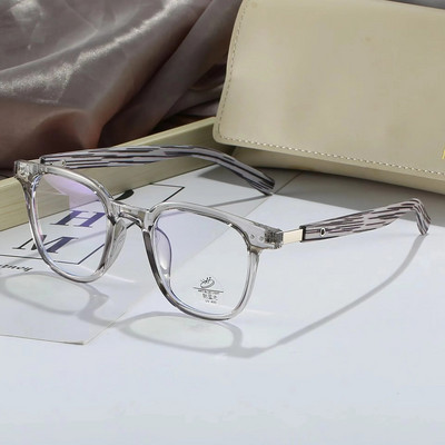 Trendikas anti-sinine hele puidust jalaga TR90 prillid, mehed, naised, suured ruudud, sinine kiirte blokeerimine arvutiklaasiraamidele F83026