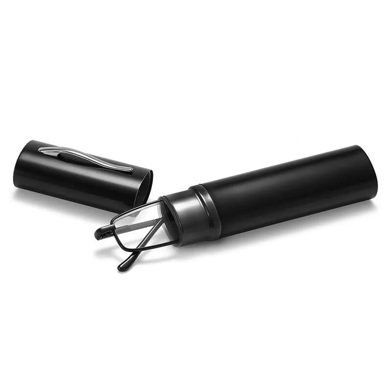 Γυαλιά υπολογιστή με κουτί Mini Tube Case Φορητή Unisex Πρεσβυωπικά Γυαλιά Ανάγνωσης Γυναικεία Ανδρικά Δοχείο Πέννα Presbyopia
