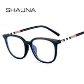 SHAUNA Anti Blue Light TR90 Γυναικεία γυαλιά γάτας Σκελετοί Πολυτελή ανδρικά γυαλιά οπτικού υπολογιστή