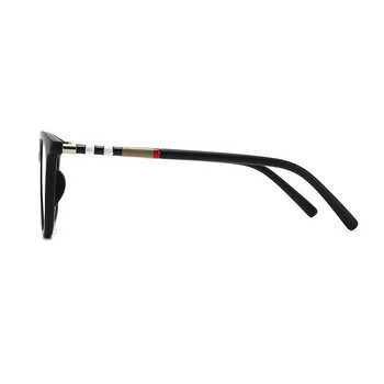 SHAUNA Anti Blue Light TR90 Дамски рамки за очила с котешки очи Луксозни мъжки оптични компютърни очила