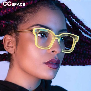 55599 Нова мода Мъжки маркови дизайнерски очила за дами Anti Blue Retro Square Punk Frame Clear Computer Purple Eyeglasses