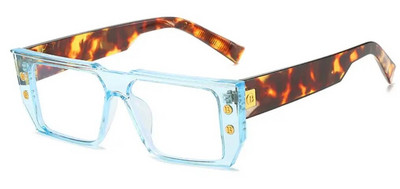 Modes īpaši vieglas pretzilas bloķējošas brilles Retro sieviešu pelēkas kvadrātveida maza rāmja recepšu brilles datora lasīšanas brilles