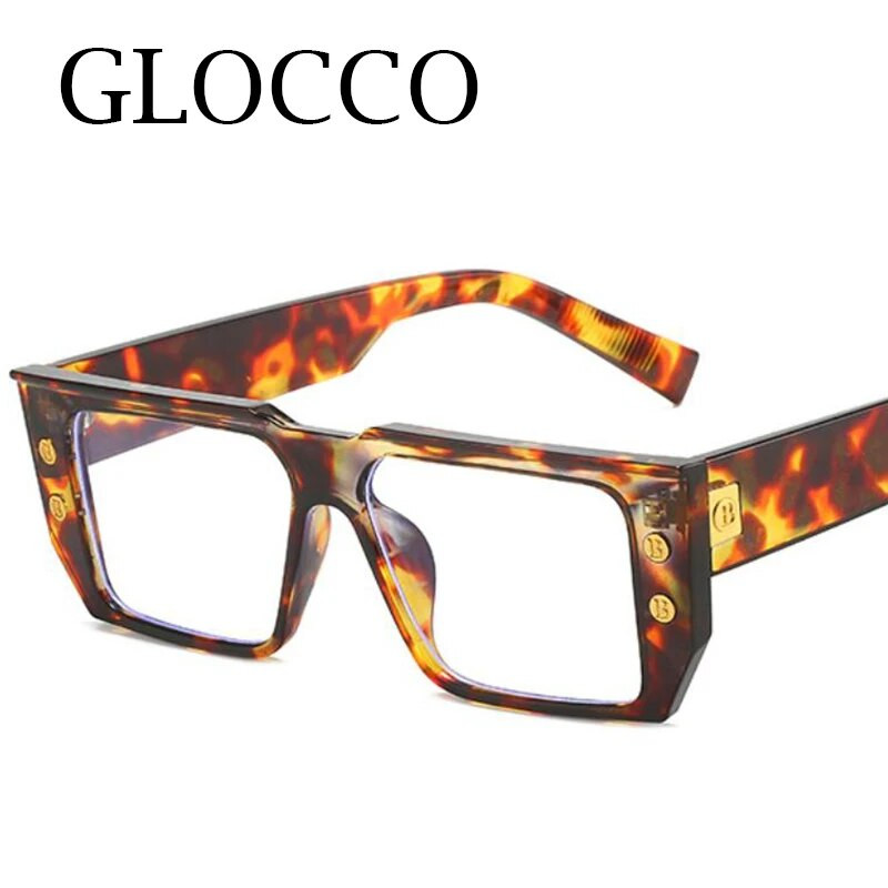 Modes īpaši vieglas pretzilas bloķējošas brilles Retro sieviešu pelēkas kvadrātveida maza rāmja recepšu brilles datora lasīšanas brilles