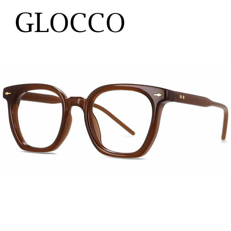 Summer Square Anti Blue Light Lasīšanas brilles sievietēm Modes Kniedes Brilles UV400 Aizsardzība Skaidrs Recepšu brilles