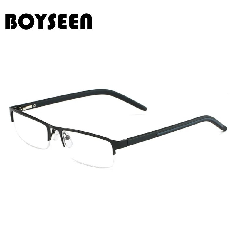 Γυαλιά ανάγνωσης BOYSEEN από κράμα τιτανίου +0,5 έως +4,0 Μη σφαιρικοί φακοί με επίστρωση 12 στρωμάτων Επαγγελματικά γυαλιά μυωπίας 0 έως -3,0