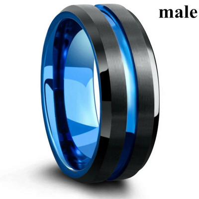 Moodsad paarisõrmused vanaaegsed roostevabast terasest meeste abielusõrmused, elegantsed naiste ruudukujulised tsirkoonist sõrmused, kihlusehted, kingitused