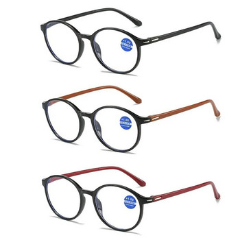 Γυναικεία & Ανδρικά Ανοιξιάτικα Αντίσταση 1,0x ~ 4,0x Οβάλ Σκελετός Γυαλιά Πρεσβυωπίας Αντι-μπλε ανοιχτόχρωμα γυαλιά Γυαλιά ανάγνωσης