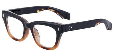 Zīmols Retro Anti Blue Light Lasīšanas brilles Sievietēm Vīriešiem Luksusa Dizaineris Kvadrātveida Prebyopia Brilles Modes Rivet Optikas Brilles