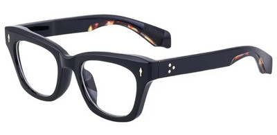 Zīmols Retro Anti Blue Light Lasīšanas brilles Sievietēm Vīriešiem Luksusa Dizaineris Kvadrātveida Prebyopia Brilles Modes Rivet Optikas Brilles