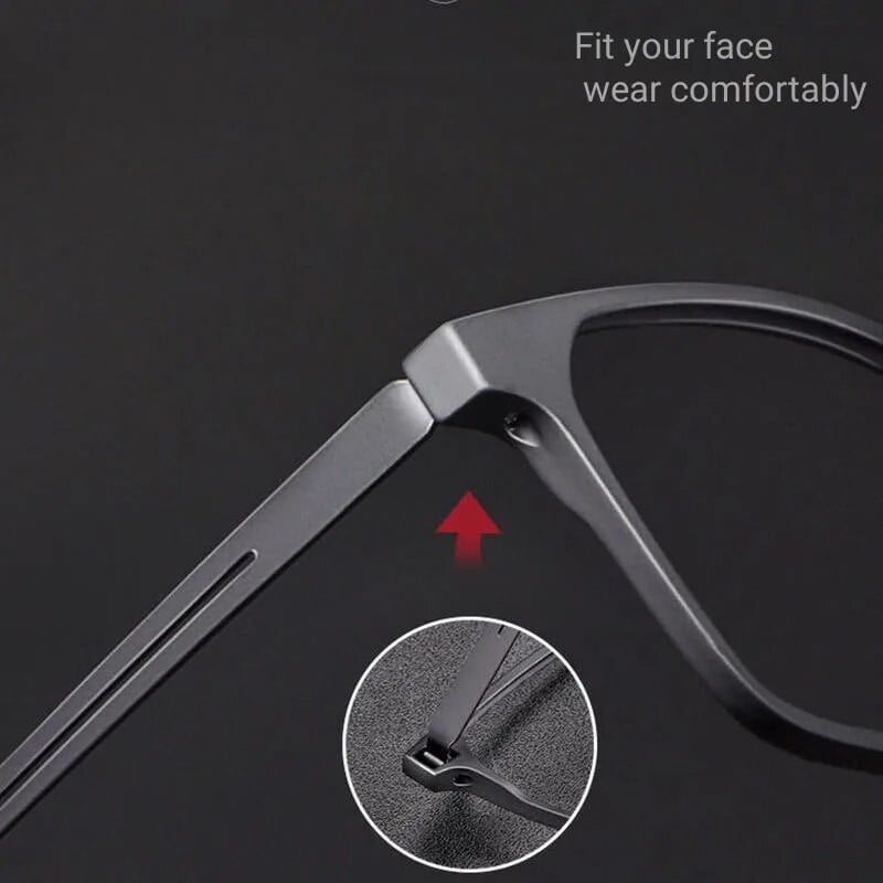 Νέου στυλ, εξαιρετικά ελαφριά ανδρικά γυαλιά ανάγνωσης Unisex μόδας, επαγγελματικά γυαλιά τιτανίου, συνταγογραφούμενα γυαλιά οράσεως μπλε φωτός