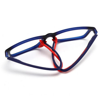 Жени Мъже TR90 Оптични очила за очила Гъвкави външни прозрачни обикновени очила Мъжки анти-сини компютърни очила Спортен стил