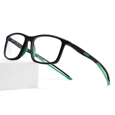 Sievietēm Vīriešu TR90 Optiskās Briļļu brilles Elastīgas Āra Caurspīdīgas Vienkrāsainas Brilles Vīriešu Anti-zilas Datorbrilles Sporta Stils