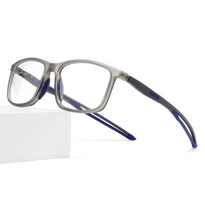 Sievietēm Vīriešu TR90 Optiskās Briļļu brilles Elastīgas Āra Caurspīdīgas Vienkrāsainas Brilles Vīriešu Anti-zilas Datorbrilles Sporta Stils