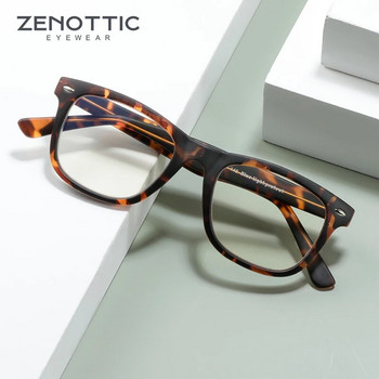 Γυαλιά ZENOTTIC Anti Blue Light Blocking Glass Anti Eye Strain Heazache (Καλύτερος ύπνος) Unisex UV400 με διαφανή φακό γυαλιά υπολογιστή