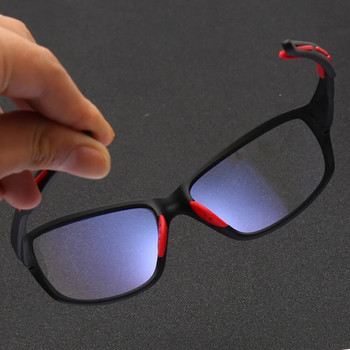 Очила за компютър Филтър против блокиране на синя светлина Намалява напрежението на очите Рамка за очила Прозрачни лещи Очила за игри Очила Очила