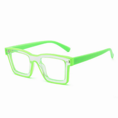 Ochelari pătrați de modă 2023, culoarea Bouble, anti lumină albastră, pentru femei, bărbați, epocă, cadru transparent, ochelari de vedere pentru femei de designer de lux