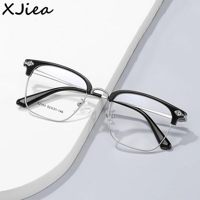 Ανδρικά γυαλιά XJiea Anti-Blue Light Γυαλιά Μόδα Semi Rimless Μεταλλικά Γυναικεία Φωτοχρωμικά γυαλιά Μοντέρνα αξεσουάρ γραφείου εξωτερικού χώρου