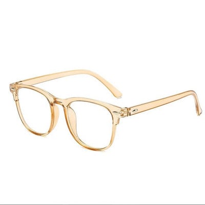 0 -1,0 -1,5 -2,0 iki -6,0 Permatomo rėmo kvadratiniai akiniai trumparegiai akiniai moterims Vyriški Skaidrūs lęšiai trumparegiai akiniai Dioptrija