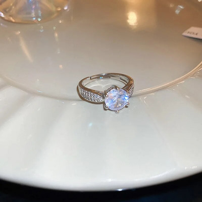 Új érkezett divatgyűrűk női metálparti divatos szív esküvői zenekarok, amelyek minden kompatibilis gyűrűt beállítanak női ékszerekhez