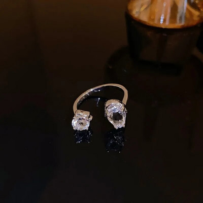 Új érkezett divatgyűrűk női metálparti divatos szív esküvői zenekarok, amelyek minden kompatibilis gyűrűt beállítanak női ékszerekhez