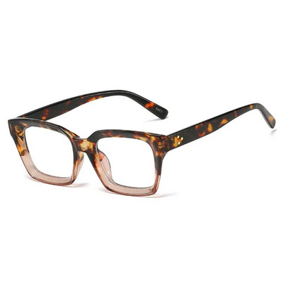 Νέα ρετρό τετράγωνα γυαλιά Anti Blue Light για Γυναικεία Ανδρικά Vintage Reading Clear Computre Ροζ Μπλε Μαύρα Γυαλιά Γυαλιά Σκελετοί Lentes O