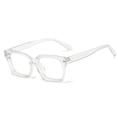 Νέα ρετρό τετράγωνα γυαλιά Anti Blue Light για Γυναικεία Ανδρικά Vintage Reading Clear Computre Ροζ Μπλε Μαύρα Γυαλιά Γυαλιά Σκελετοί Lentes O