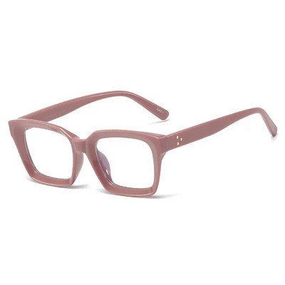 Νέα ρετρό τετράγωνα γυαλιά Anti Blue Light για Γυναικεία Ανδρικά Vintage Reading Clear Computre Ροζ Μπλε Μαύρα Γυαλιά Γυαλιά Σκελετοί Lentes O