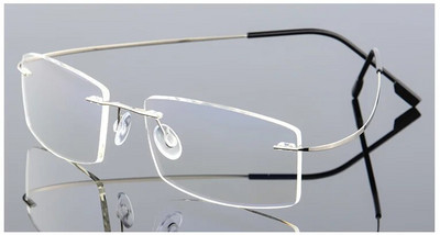 Kompjuterske naočale bez okvira Muške naočale protiv plave svjetlosti Ženske naočale za igrice Metalni okvir UV400 optičke sklopive naočale