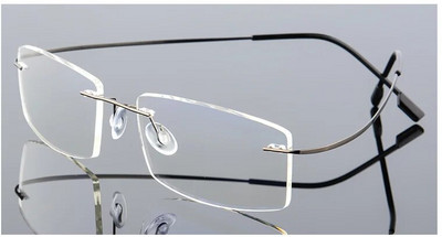 Kompjuterske naočale bez okvira Muške naočale protiv plave svjetlosti Ženske naočale za igrice Metalni okvir UV400 optičke sklopive naočale