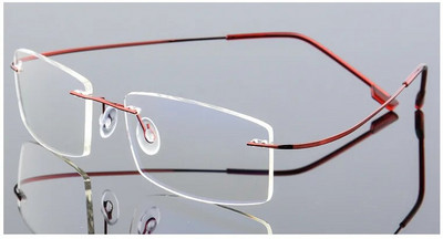 Kompjuterske naočale bez okvira Muške naočale protiv plave svjetlosti Ženske naočale za igrice Metalni okvir UV400 optičke sklopive naočale