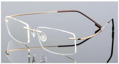 Kompjuterske naočale bez okvira Muške naočale protiv plave svjetlosti Ženske naočale za igrice Metalni okvir UV400 optičke sklopive naočale