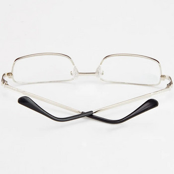 Γυαλιά ανάγνωσης πραγματικών γυάλινων φακών ανδρικά γυναικεία τετράγωνα γυαλιά πρεσβυωπίας πλήρους σκελετού Γυαλιά πρεσβυωπίας αντιχαρακτική +1,5 2,0 2,5