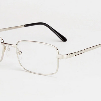 Очила за четене с истински стъклени лещи Мъже Жени Квадратни очила с пълна рамка с пресбиопия Очила с диоптри против надраскване +1,5 2,0 2,5
