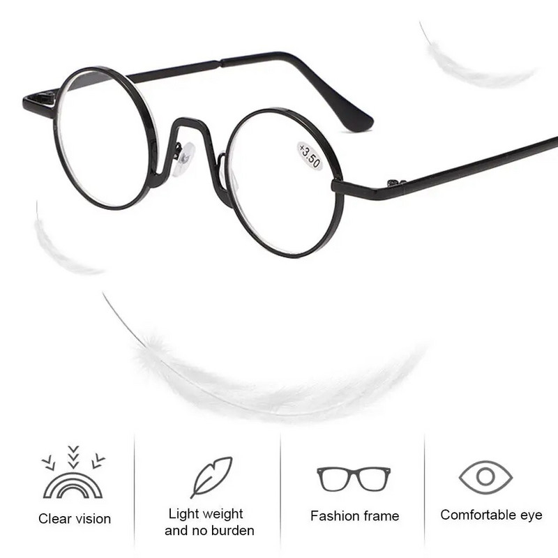 Retro leoparda asimetriskas apaļas un kvadrātveida lasīšanas brilles sievietēm un vīriešiem Presbiopijas brilles hiperopijas brilles gados vecākiem cilvēkiem