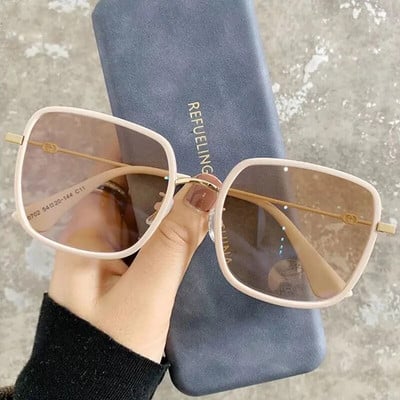 Fotochrominiai akiniai vyrams Moteriškos mados tendencijos Prabangios spalvos keičiantys akiniai nuo mėlynos šviesos