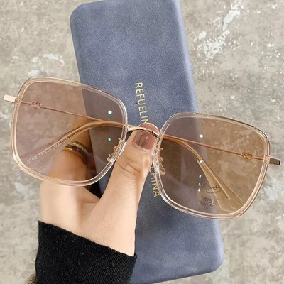 Fotochrominiai akiniai vyrams Moteriškos mados tendencijos Prabangios spalvos keičiantys akiniai nuo mėlynos šviesos