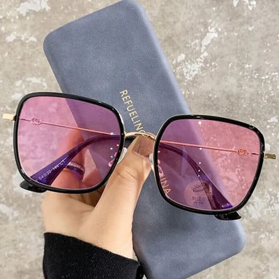 Fotochrominiai akiniai vyrams Moteriškos mados tendencijos Prabangios spalvos keičiantys akiniai nuo mėlynos šviesos