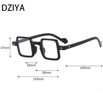 Квадратна рамка за очила, блокираща синя светлина Мъже, Дами, ретро очила, дамски оптични рамки, модни очила 60685