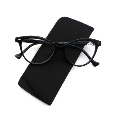Ženske naočale za čitanje Cat Eye Vintage Modne naočale Cateye Retro prozirne leće Ženske ultralake dioptrije 1,25 1,5 1,75 2,25 2,5