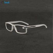 Zilead+1+1,5+2+2,5+3+3,5+4 Lasīšanas brilles Klasiskās retro modes sievietēm Vīriešiem Recepšu optiskās Presbyopia Brilles Brilles