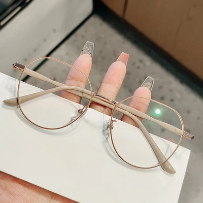Fashion Anti Blue Light Γυναικεία Γυαλιά Υψηλής Ευκρίνειας Στρογγυλά Γυαλιά Unisex Μόδα Γυαλιά Υπολογιστή Οπτικά Γυαλιά Οράσεως