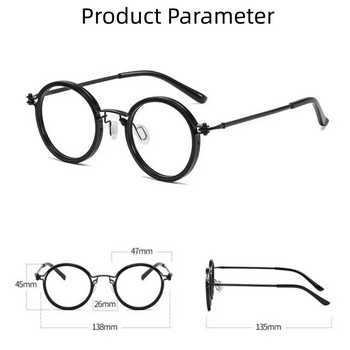 Мъжки очила за четене Метални квадратни очила за четене с пълна рамка Дамски лупи с висока разделителна способност Очила за пресбиопия +0 до +4,0