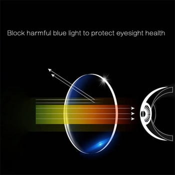 Elbru Progressive Multifocal Anti Blue Light Γυαλιά ανάγνωσης Γυναικεία Ανδρικά Πτυσσόμενα Protable Presbyopic Οπτικά γυαλιά Unisex